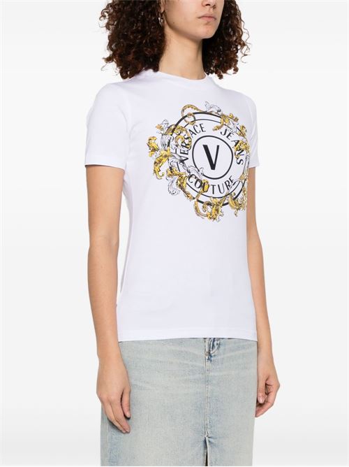 T-shirt donna maniche corte Versace jeans Couture | 78HAHC01CJ02CG03